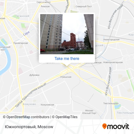 Южнопортовый map