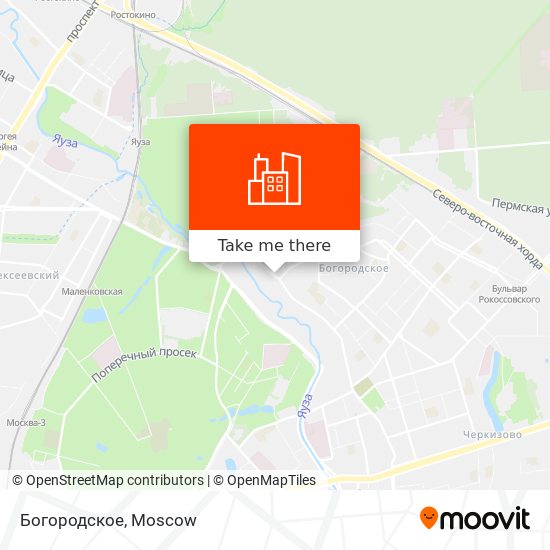 Богородское map