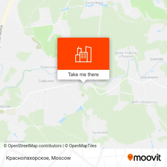 Краснопахорское map