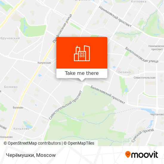 Черёмушки map