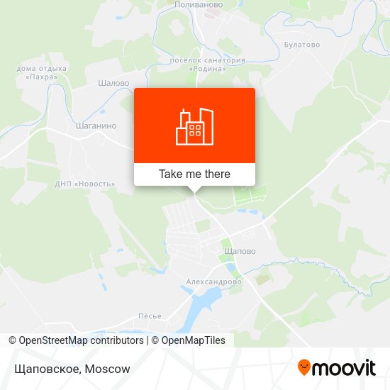 Щаповское map