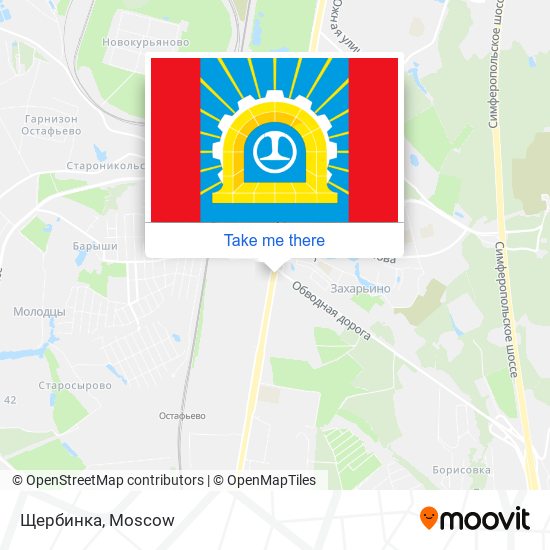 Щербинка map