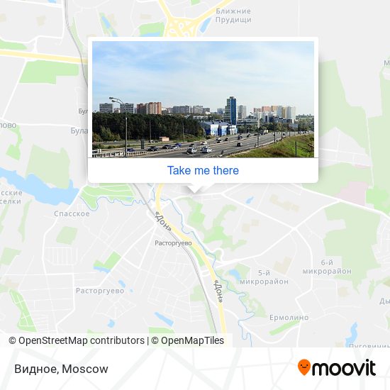 Видное map