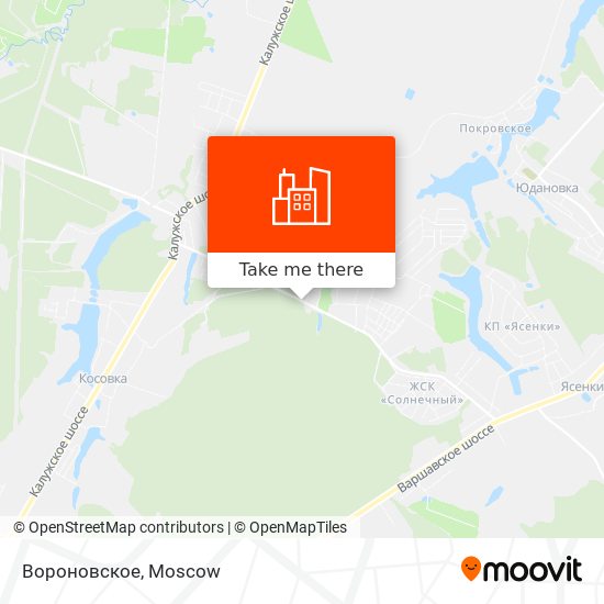 Вороновское map