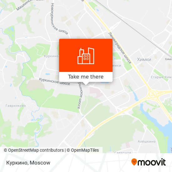Куркино map
