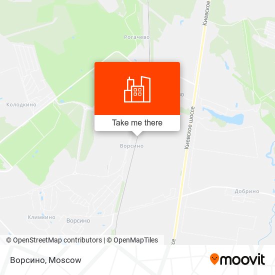 Ворсино map