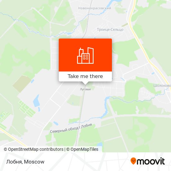 Лобня map