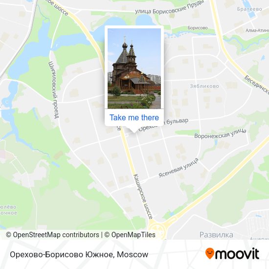 Орехово-Борисово Южное map