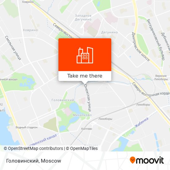 Головинский map