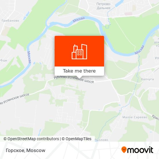 Горское map