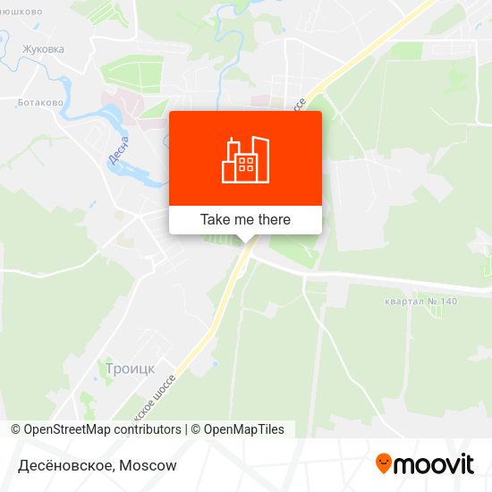 Десёновское map
