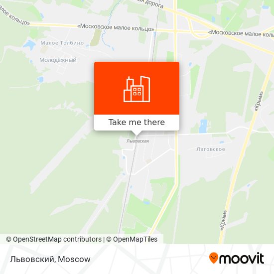 Львовский map