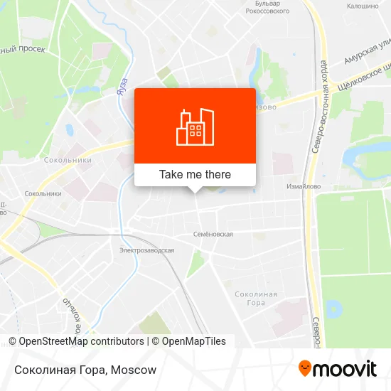 Соколиная Гора map