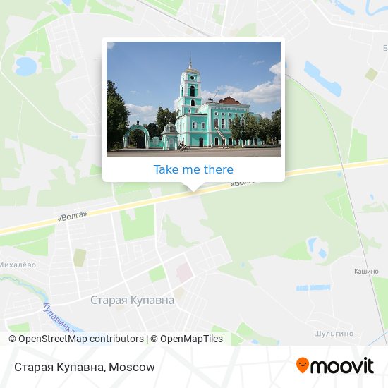Купавна карта станция