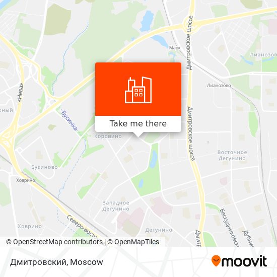 Дмитровский map