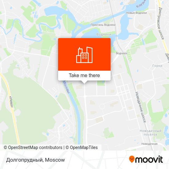 Долгопрудный map
