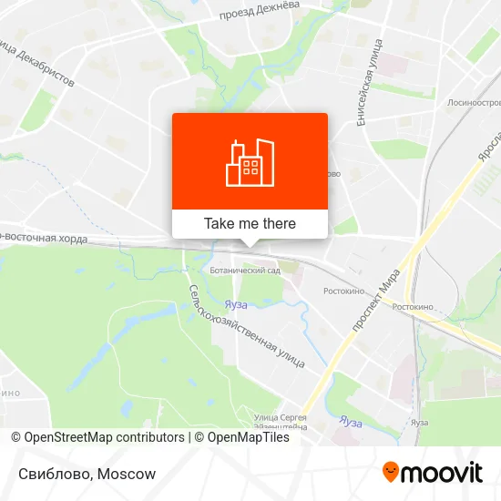 Свиблово map