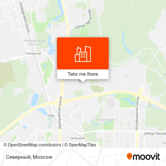 Северный map