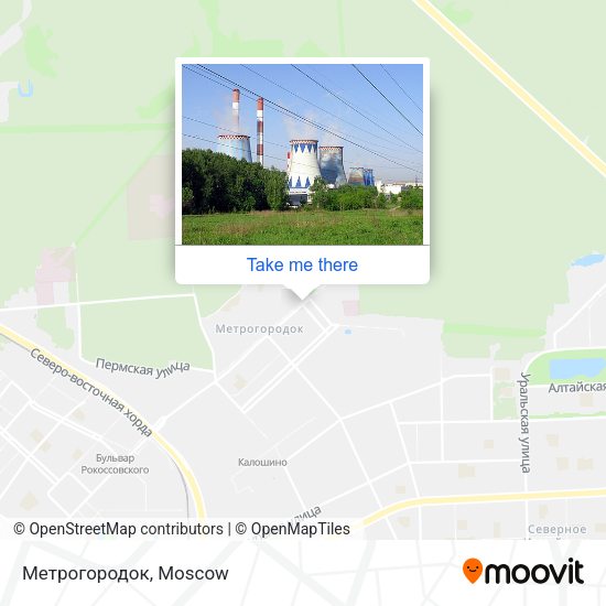 Метрогородок map