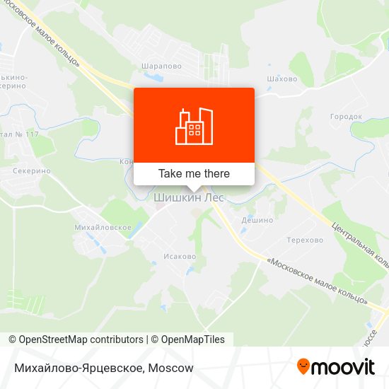 Михайлово-Ярцевское map