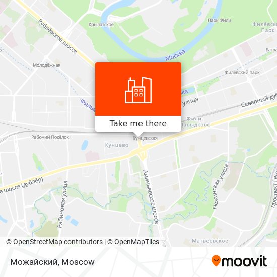 Можайский map