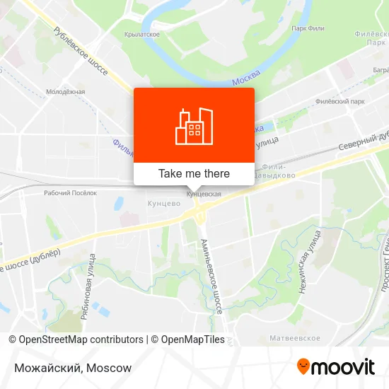 Можайский map
