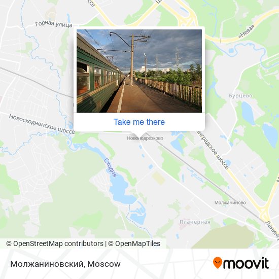 Молжаниновский map