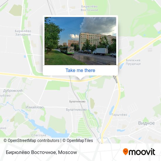 Бирюлёво Восточное map