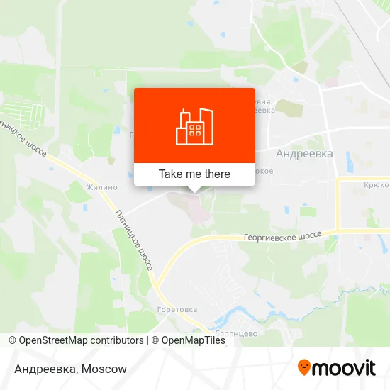 Андреевка map