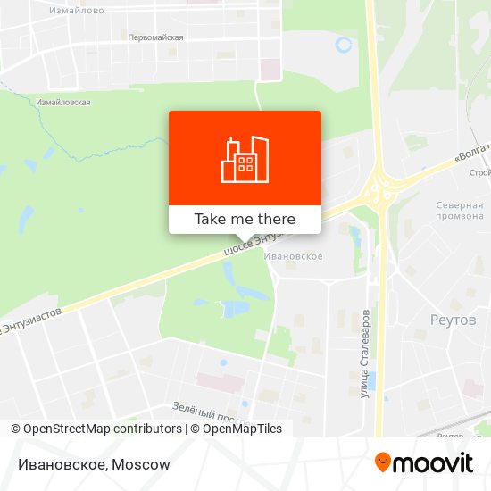 Ивановское map