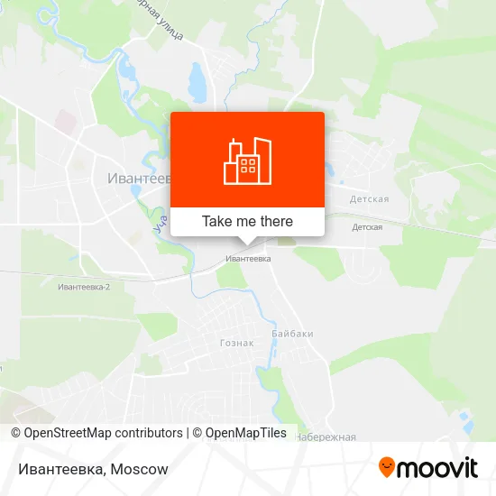 Ивантеевка map