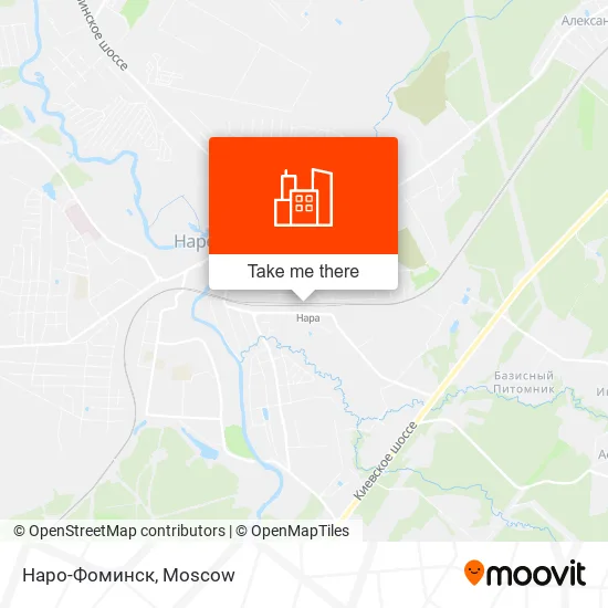 Наро-Фоминск map