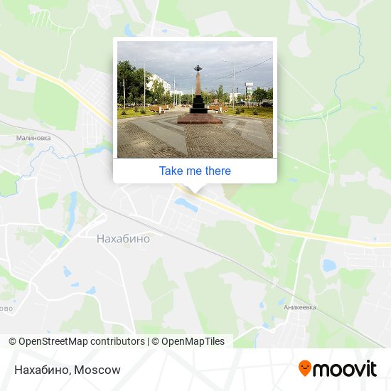Нахабино map