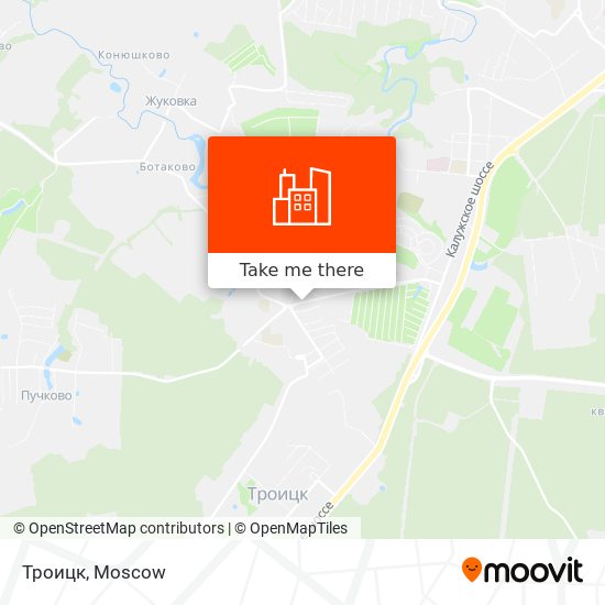 Троицк map