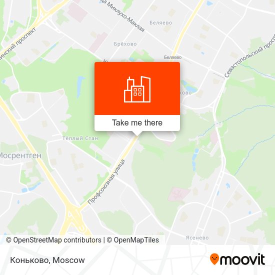 Коньково map