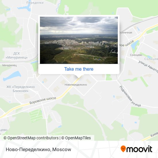 Ново-Переделкино map