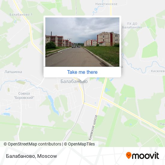 Балабаново map