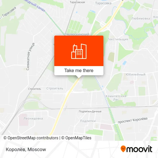 Королёв map