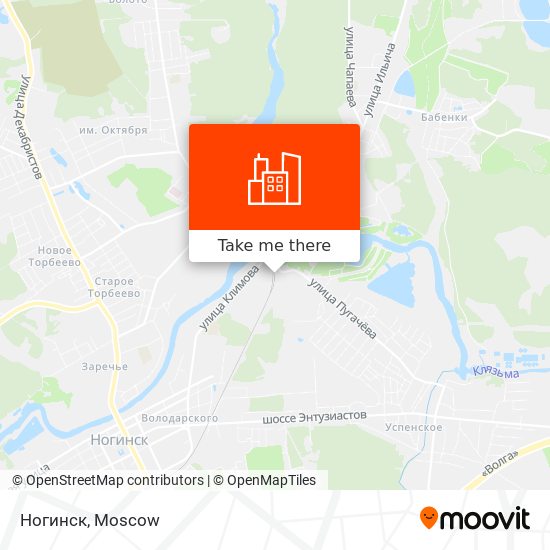 Ногинск map