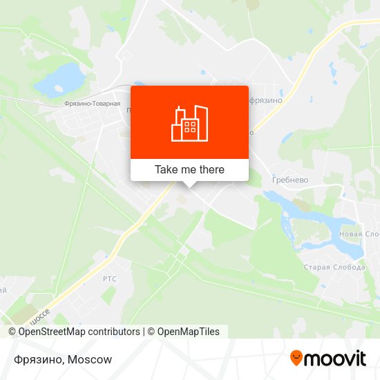 Фрязино map