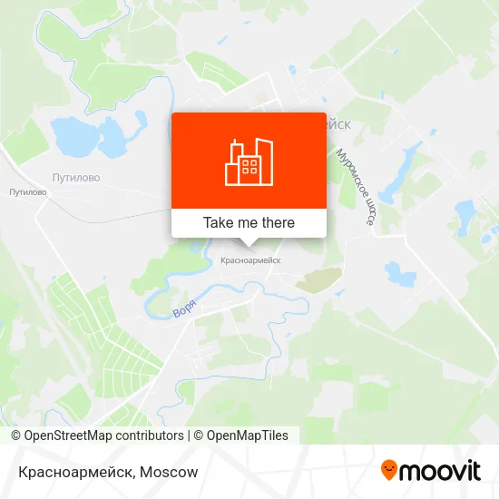 Красноармейск map