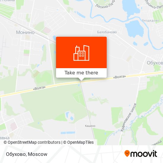 Обухово map