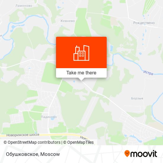 Обушковское map