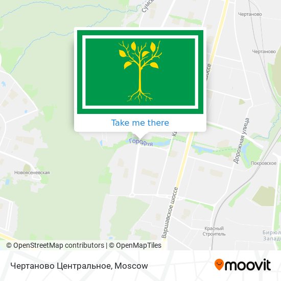 Чертаново Центральное map