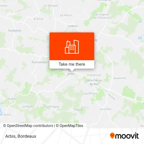 Arbis map