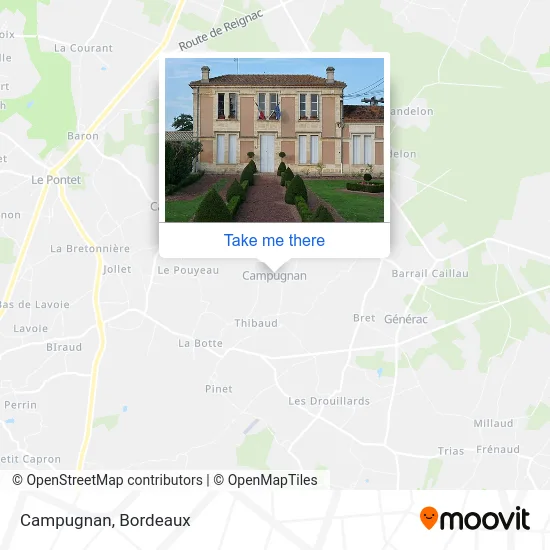 Campugnan map