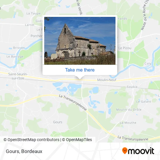 Gours map