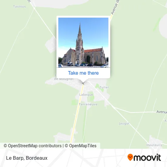Le Barp map