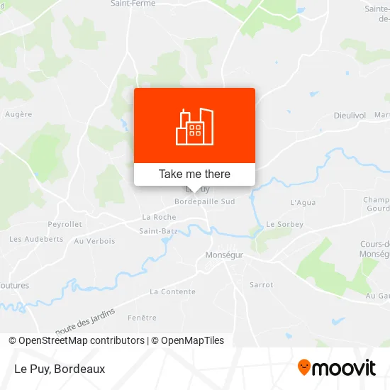 Le Puy map