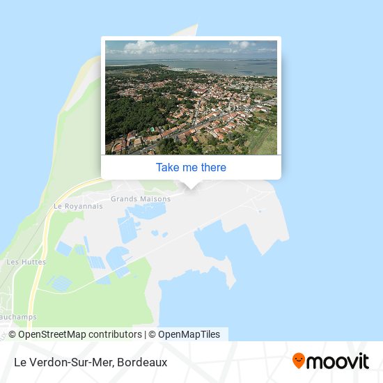 Mapa Le Verdon-Sur-Mer